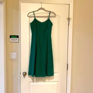 Green Banana Republic midi dress